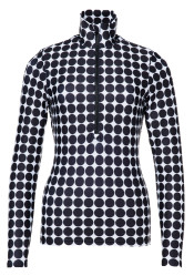 Dámský rolák Goldbergh Impress Ski Pully Black Retro Dot