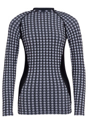 Dámské termotriko Goldbergh Starlet Baselayer Long Sleeve Black/White