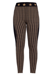 Dámské termokalhoty Goldbergh Celeste Baselayer Pant Black/Toffee