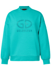 Dámská mikina Goldbergh Embrasse Crew Neck Sweater Ice Green