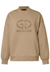Dámská mikina Goldbergh Embrasse Crew Neck Sweater Marmottes