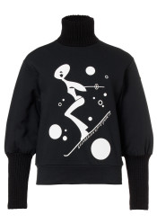 Dámská mikina Goldbergh Voyage Turtle Neck Sweater Black