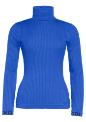 Dámský svetr Goldbergh Mira Long Sleeve Knit Sweater Dazzling Blue