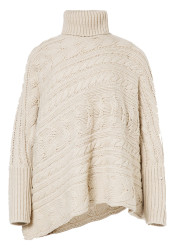 Dámský svetr Goldbergh Twist Oversize Knit Sweater Champagne