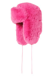 Dámská čepice Goldbergh Cher Fluffy Aviator Hat Passion Pink