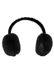 Dámské klapky na uši Goldbergh Fluffy Ear Warmers Black