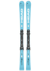 Sjezdové lyže Head WC Rebels e-SL Pro SW + FF 14 GW bl/wh