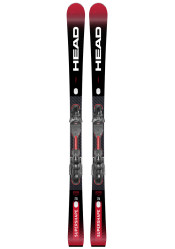 Sjezdové lyže Head Supershape e-Rally + PRD 12 GW bk/rd