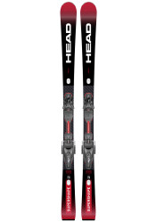 Sjezdové lyže Head Supershape e-Rally + Prot. PR 13 GW bk/rd