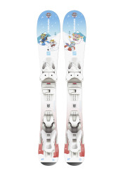 Dětské sjezdové lyže Head Paw Patrol + JRS 4.5 GW CA bl/wh