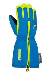 Dětské rukavice Reusch Tom 4525 brilliant blue/safety yel