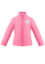 Dětská mikina Poivre Blanc W24-1500-Bbgl Micro Fleece Jacket Orchid Pink