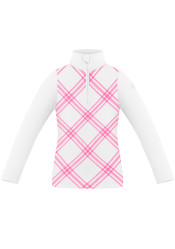 Dětský rolák Poivre Blanc W24-1940-Bbgl Base Layer Shirt Cross Orchid Pink