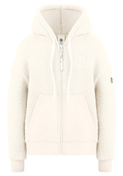 Dětská mikina Poivre Blanc W24-5401-Jrgl Sherpa Hoody Jacket Natural White