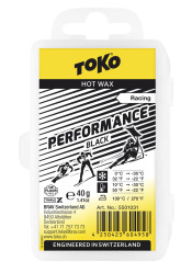 Skluzný vosk ​Toko TripleX Performance Black 40g černý parafín