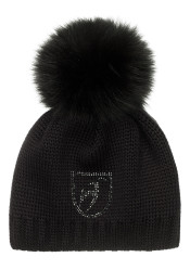 Dámská čepice Toni Sailer Beanie Fur W Hat Black
