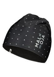 Maloja Čepice KatzensteinM. deep black bubbledots