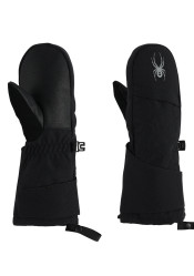 Spyder Boy Toddler Cubby Ski Mittens-Gloves-Black