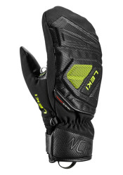 Leki WCR C-Tech 3D Junior Mitt black-ice lemon