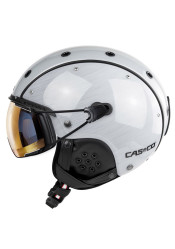Lyžařská helma Casco SP-3 Brushed Steel Silver