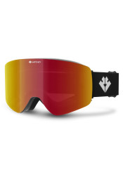 Lyžařské brýle Hatchey FENIX PLUS black / full revo black red