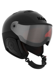 Sjezdová helma, Kask SHE00059-Photo-Vibes-340 Carbon/Black Elite Visor
