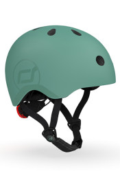 Dětská helma Scootandride helma S/M lesní zelená