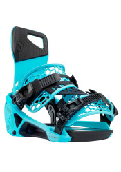 Vázání na snowboard Nidecker Supermatic escape cyan