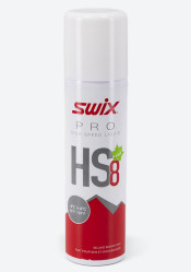 Tekutý vosk Swix HS08L-125 High Speed červený -4/+4°C,125ml