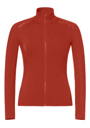 Dámská mikina Goldbergh Veronique Zip Jacket Bronze Brown