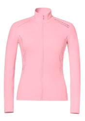 Dámská mikina Goldbergh Veronique Zip Jacket Salmon Rose