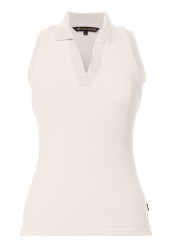 Dámský top Goldbergh Caroline Sleeveless Top Champagne