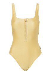 Dámské plavky Goldbergh Caviar Bathing Suit Gold
