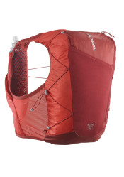 Běžecká vesta Salomon Active Skin 12 Set Red Dahlia/High Risk