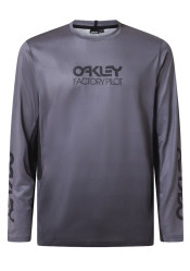 Pánský cyklistický dres Oakley Maven Coast Ls Jersey 2.0 Gradient Black Grey 05P