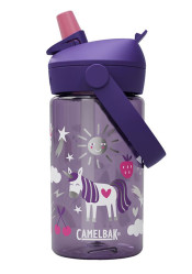 Dětská láhev Camelbak Thrive Flip Straw Kids 0,4l Unicorn Party