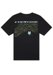 Fox Yth Elevated Ss Tee Black