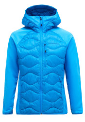 Peak Performance M Helium Down Hybrid Hood Brilliant Blue