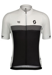 Pánský cyklistický dres Scott Jersey M's RC Team SS White/Black