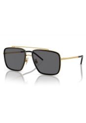 Sluneční brýle Dolce & Gabbana 0DG2220 02/81 57 Gold/Black-Dark/Light Brown Gradient