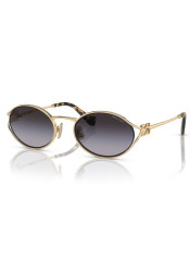 Sluneční brýle Miu Miu 0MU 52YS ZVN5D154 Pale Gold-Grey Gradient