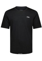Pánské cyklistické triko Mons Royale Diversion Merino Bike Jersey Ss, M Black