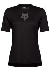 Dámský cyklistický dres Fox W Ranger Ss Jersey Fox Head Black