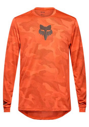 Pánský cyklistický dres Fox Ranger Tru Dri Ls Jersey Blood Orange