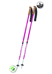 Dětské trekkingové hole Komperdell Trailblazer Zero Pink