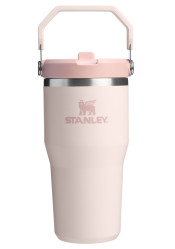 Termo Tumbler se slámkou/brčkem 600 ml Rose Quartz,  Stanley 