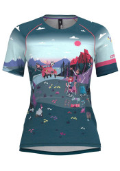 Dámské tričko Crazy T-Shirt Wonder Magic Woman I Love Mountain