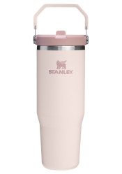 Termo tumbler  se slámkou/brčkem 890 ml Rose Quartz, Stanley 