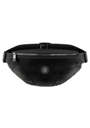 Ledvinka Poivre Blanc Banana-Wo/F Fake Fur Waist Bag Bubbly Black