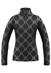 Poivre Blanc Mia-Jrgl/M Base Layer Shirt Monogram Black